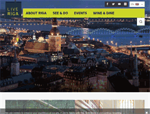 Tablet Screenshot of liveriga.com